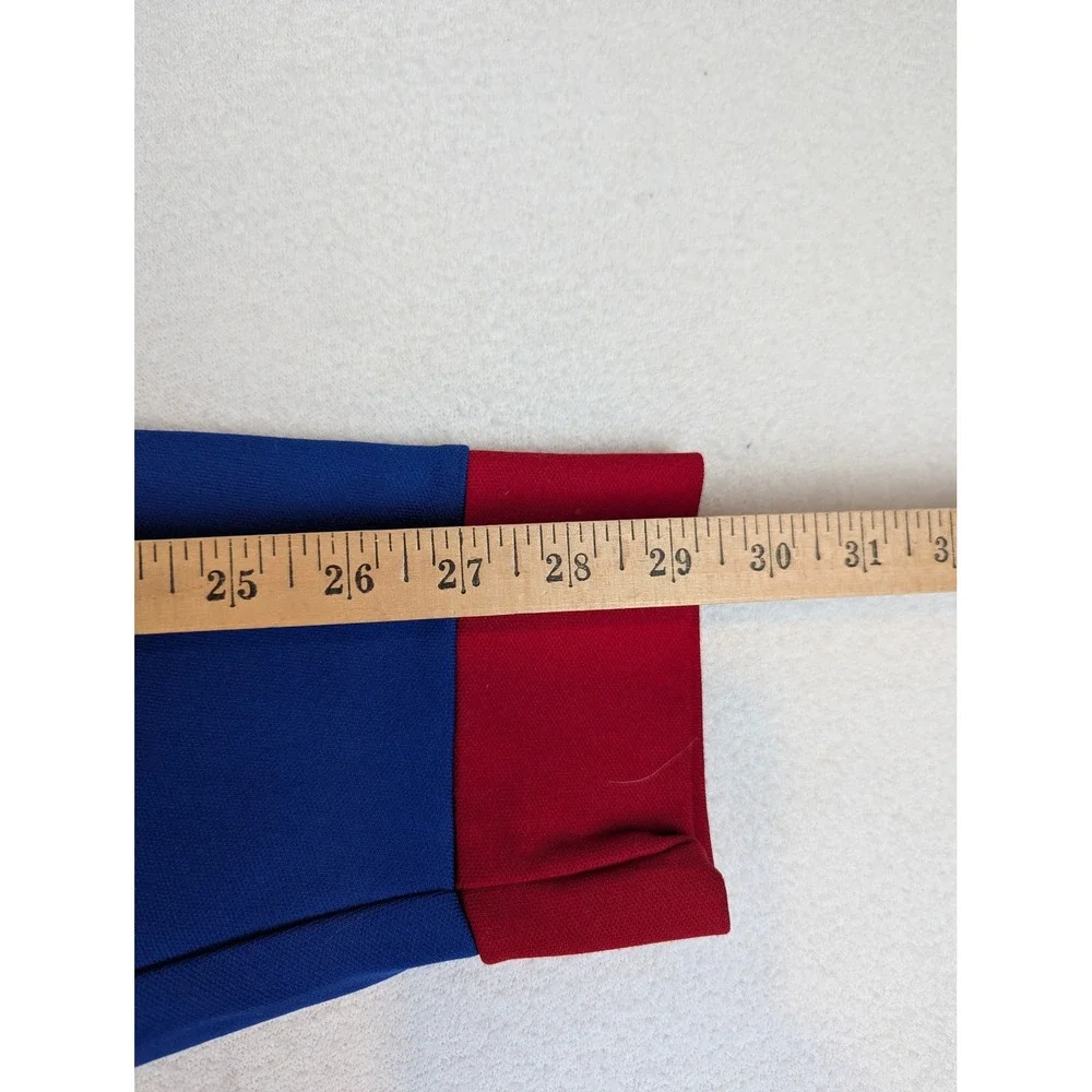 Blue Red Union Jack‎ Track Jacket Full Zip Mens Size L Made in USA VTG Full Zip